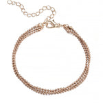2019 New Fashion Women Stainless Steel Charm Cuff Bracelet Bead Bangle Gold Chain Jewelry For Gifts Wholesale